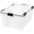 thumbnail image 1 of IRIS 62 Quart WeatherPro™ Storage Box, Clear, 1 of 8