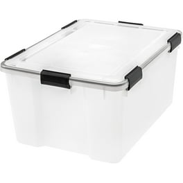 Ziploc 60 Qt. Weathershield Heavy Duty Plastic Storage Box 1 count Black Walmart