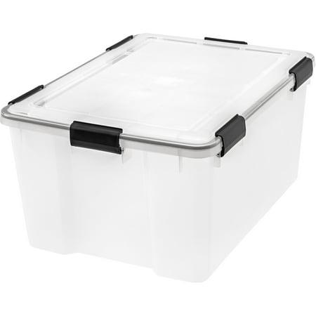 IRIS 62 Quart WeatherPro™ Storage Box, Clear