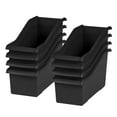 thumbnail image 1 of IRIS Connecting Book Bin, 8 Pack, Black, 1 of 6