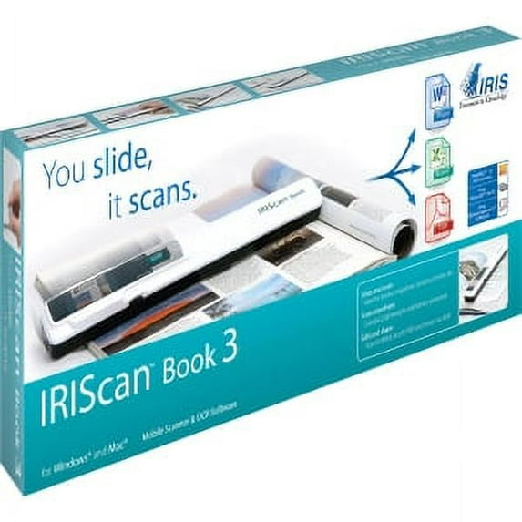 IRIS IRISCAN BOOK 5 BATT SCAN WHITE HANDHELD
