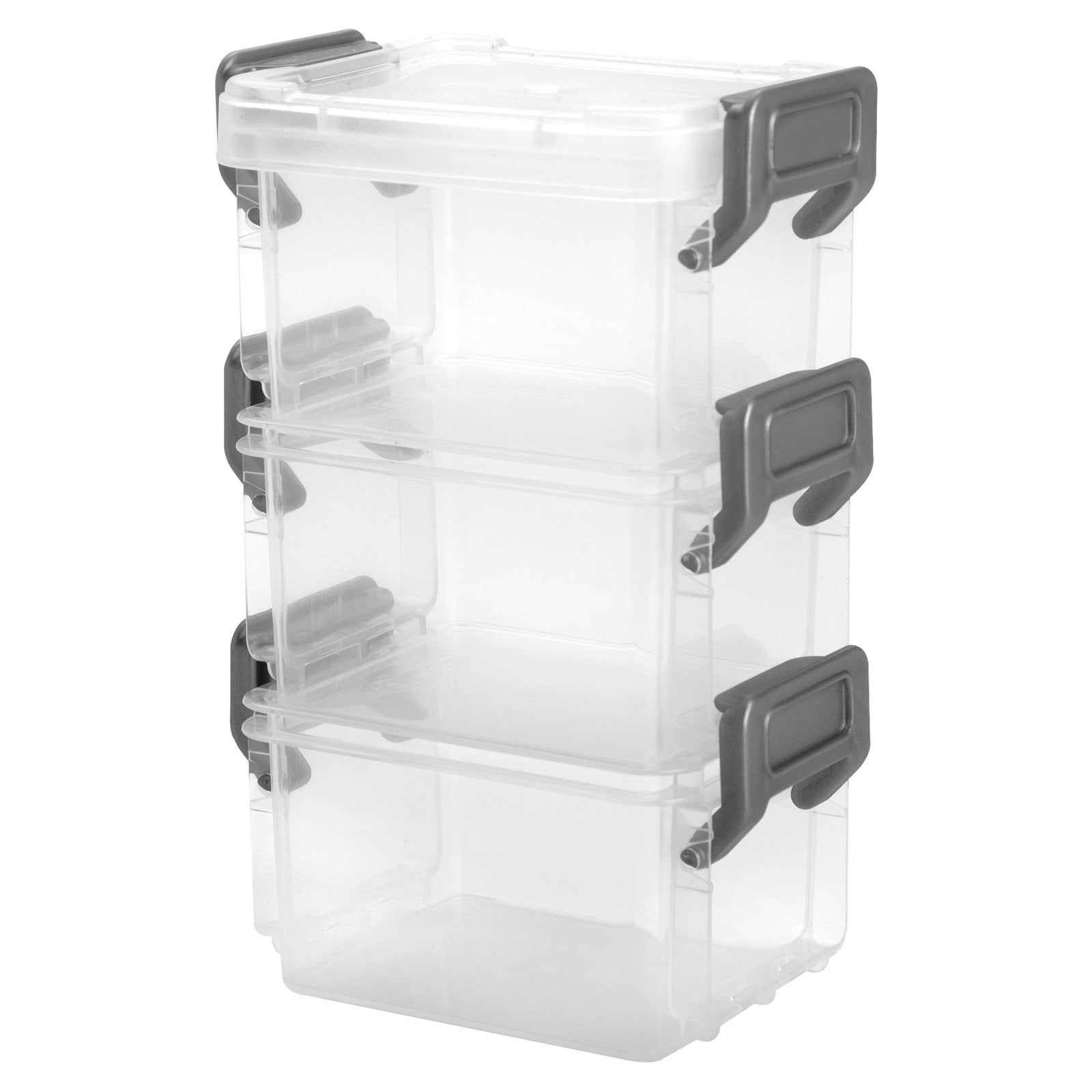 IRIS Plastic Storage Container With Handles/Latch Lid, 22 x 16 1