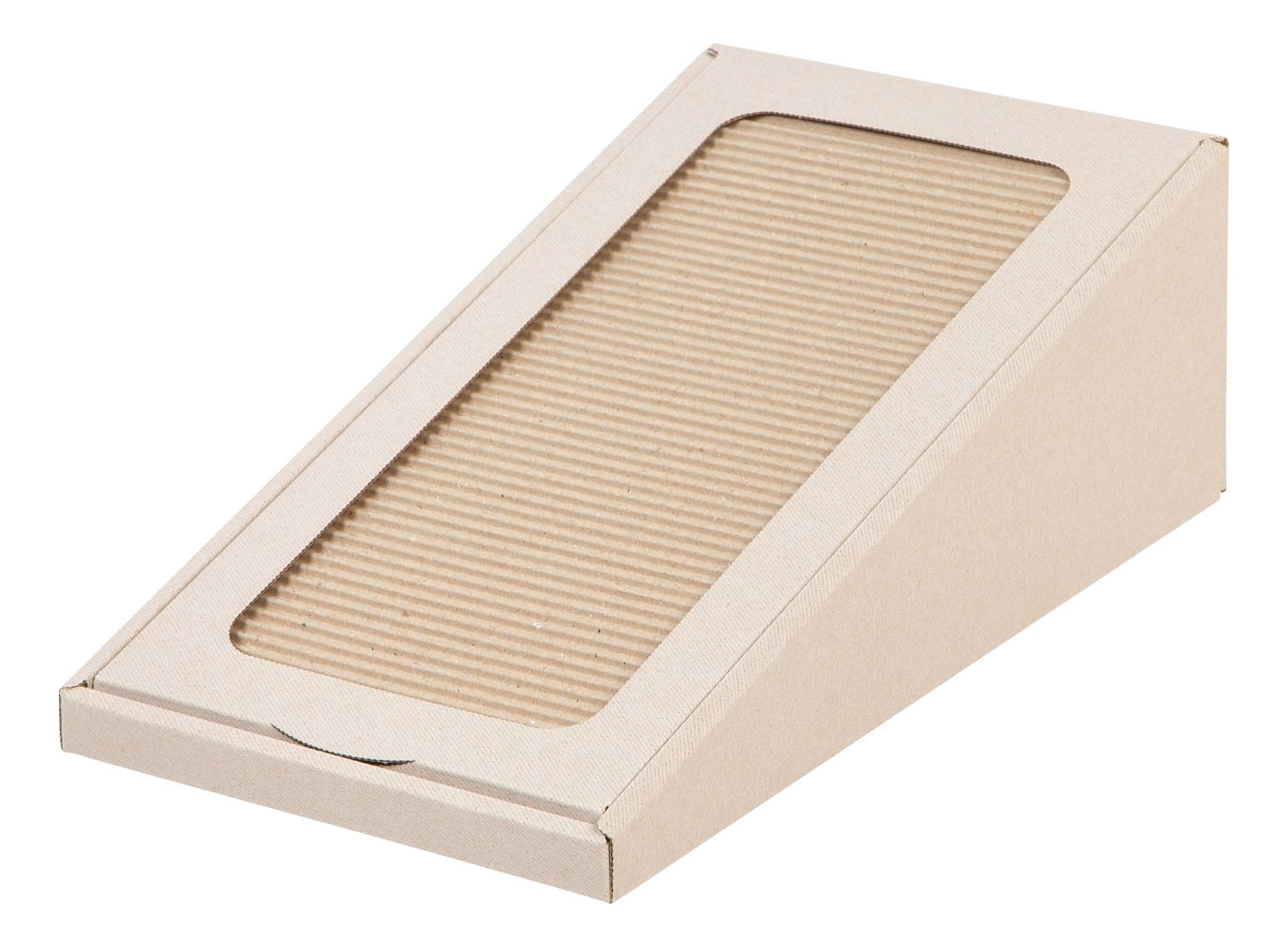 Ivory Freestanding Cardboard Cat Scratching Board