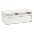 thumbnail image 1 of IRIS USA TV Stand, Modular Media Stand with Expanding Table and Storage Drawers, Off White, 1 of 9