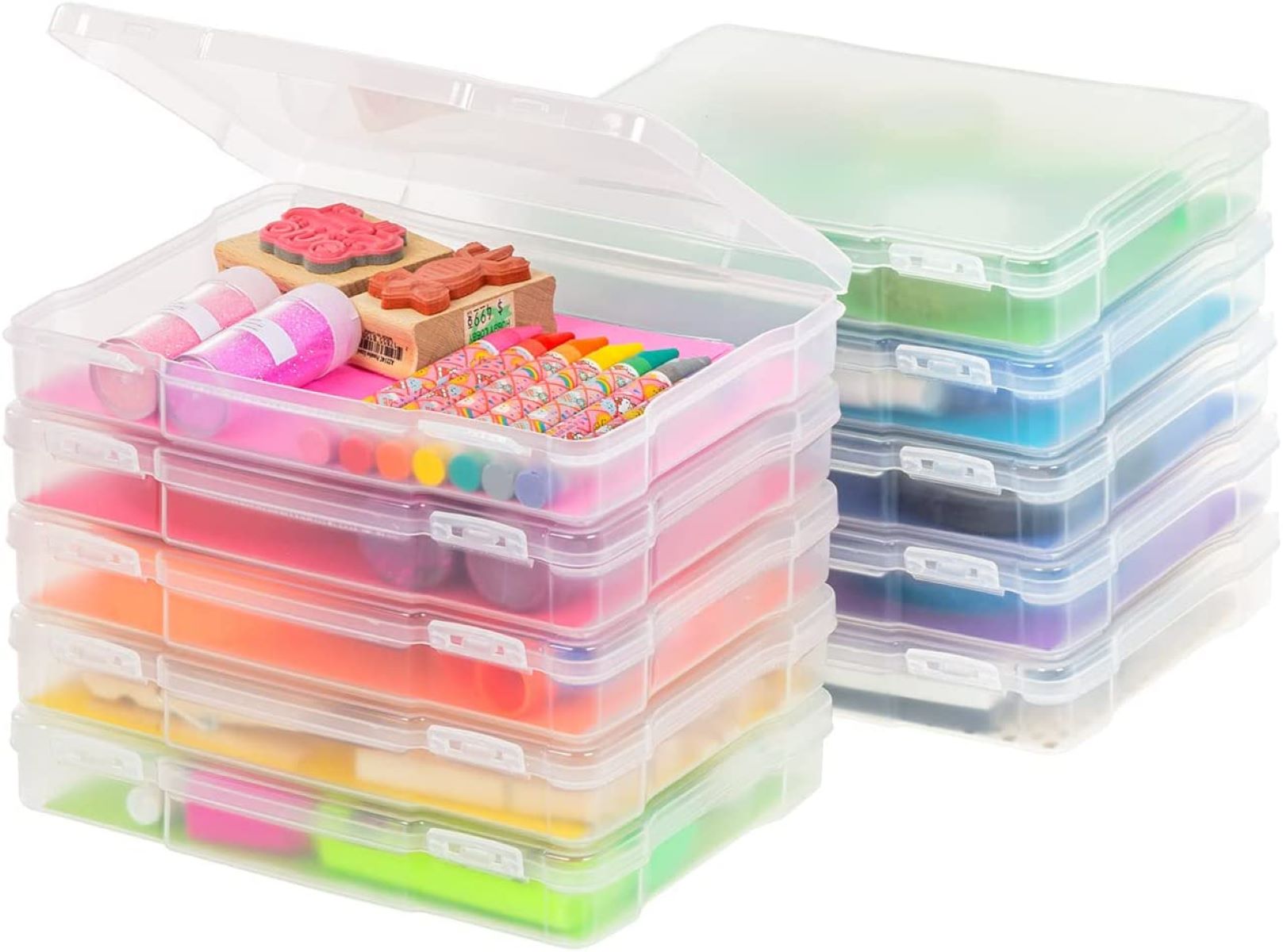 IRIS USA, 5" x 7" Photo, Craft, Hobby Storage Cases and Embellishment