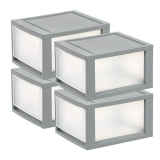 MQ Eclypse 5-Drawer Plastic Storage Unit with Clear Drawers (2 Pack) - On  Sale - Bed Bath & Beyond - 32670931
