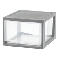 IRIS 14 Qt Medium Plastic Drawers, Under Bed Storage Bins, Stackable, Modular