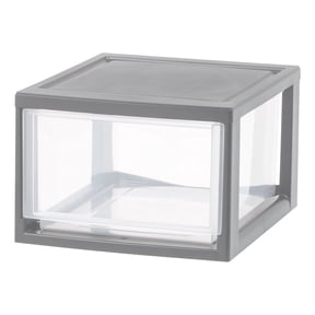 IRIS 14 Qt Medium Plastic Drawers, Under Bed Storage Bins, Stackable, Modular