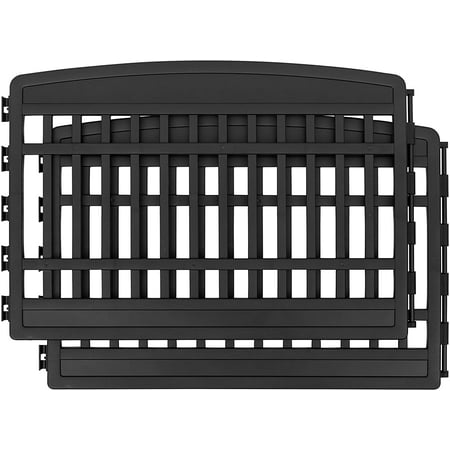 IRIS 24'' Pet Playpen 2 Panel Add-On, Dog Playpen, Puppy Small Medium Dogs, Heavy-Duty Molded Plastic, Rust-Free