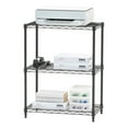 thumbnail image 1 of IRIS USA 3 Tier Wire Storage Shelving, Shelves for Storage, Black, 1 of 6