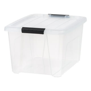 Clear storage on sale bins walmart