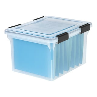 IRIS Weathertight Clear File Box - External Dimensions: 17.9 IRIS Weathertight Clear File Box - External Dimensions: 17.9