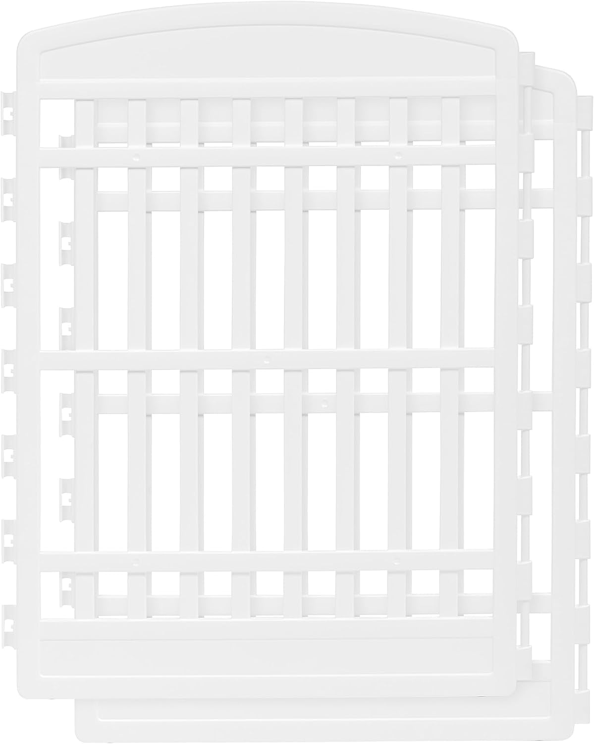 IRIS 34'' 2 Panel Exercise Pet Playpen Add-On, White