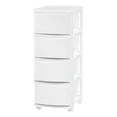 thumbnail image 1 of IRIS 4 Slim Drawer Storage, Organizer Unit for Bedroom, Closet, Kitchen, Bathroom, Laundry Room, Dorm, 1 of 6