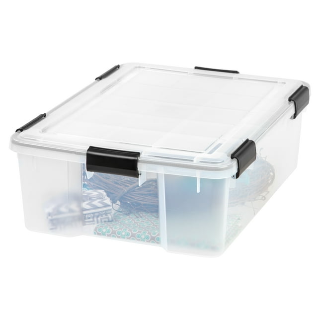 IRIS USA, 41 Quart WeatherPro Storage Box with Latches