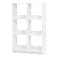 thumbnail image 1 of IRIS USA 6-Cube White Heavy-Duty Organizer, 1 of 8