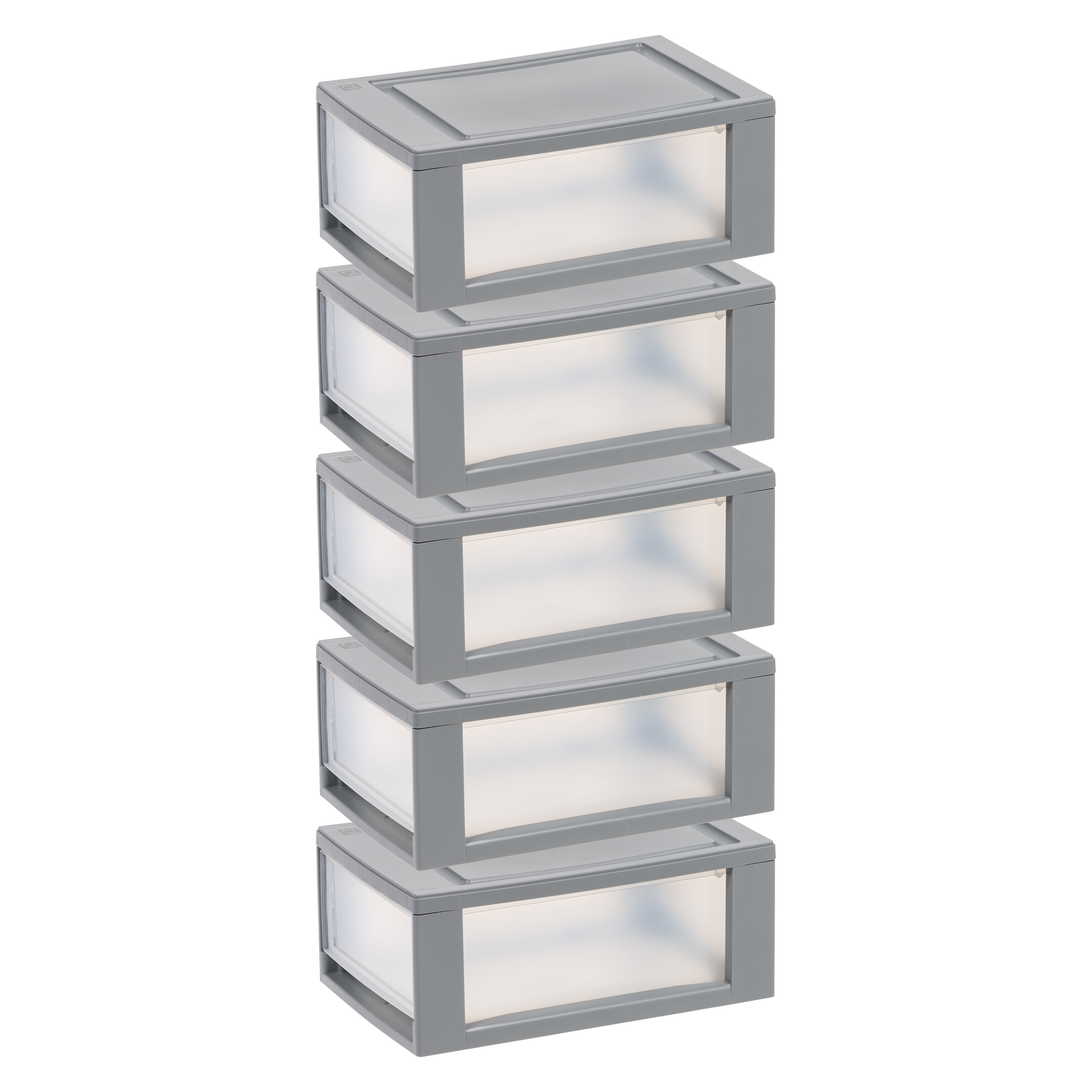 IRIS Stackable Storage Drawer, 10.85 gal, 15.75 x 19.62 x 11.5
