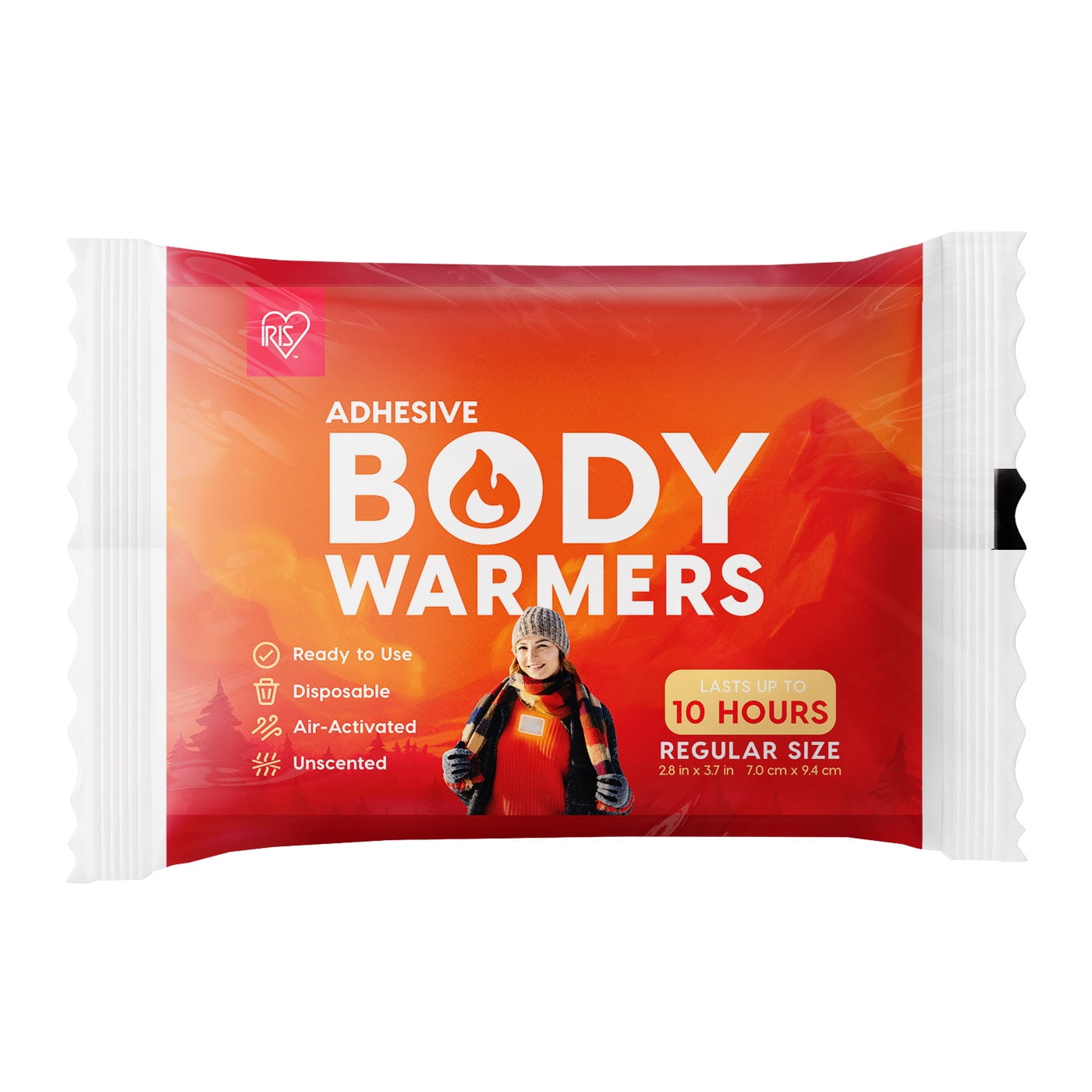 IRIS 60 Individual Medium Adhesive Body Warmers, Hand warmer