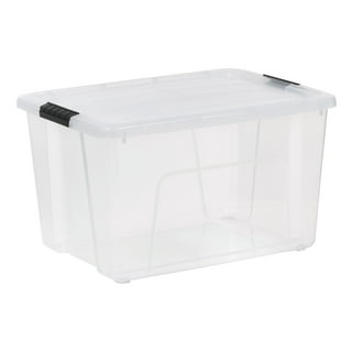 18 Gallon Tote Box Plastic, Gray, Set of 8 - On Sale - Bed Bath & Beyond -  37909332