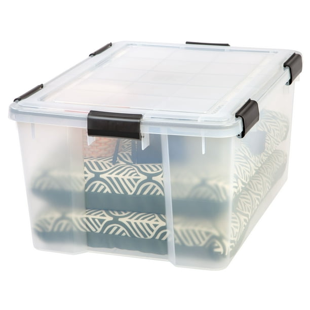 IRIS USA, 62 Quart WeatherPro Storage Box with Latches