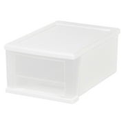 IRIS USA 7qt/1.75gal Plastic Stacking Drawer, White