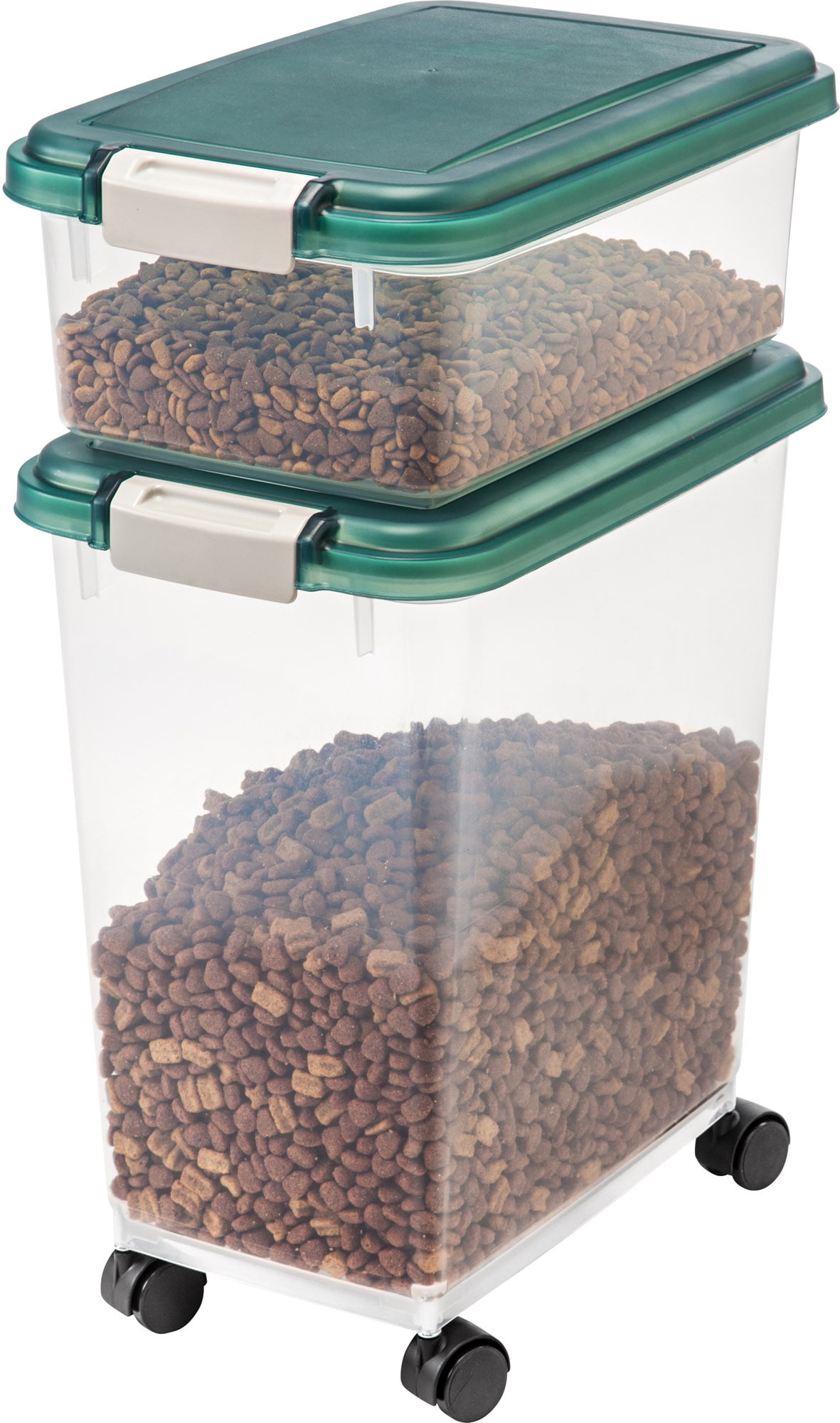 Large cat top food storage containers