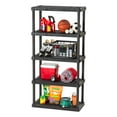 thumbnail image 1 of IRIS 5 Tier Shelving Unit, 73" Fixed Height, Large Storage Organizer Shelf for Home, Garage, Basement, 1 of 5