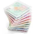 thumbnail image 1 of IRIS USA Board Game Storage Craft Organizer Box with Snap-Tight Latch Lid, 10-Pack Portable Plastic Case Bin for Puzzles, Magazines, Hobbies, Art Supplies, Fits 8.5" x 11" & A4 Papers, Slim, Clear, 1 of 11