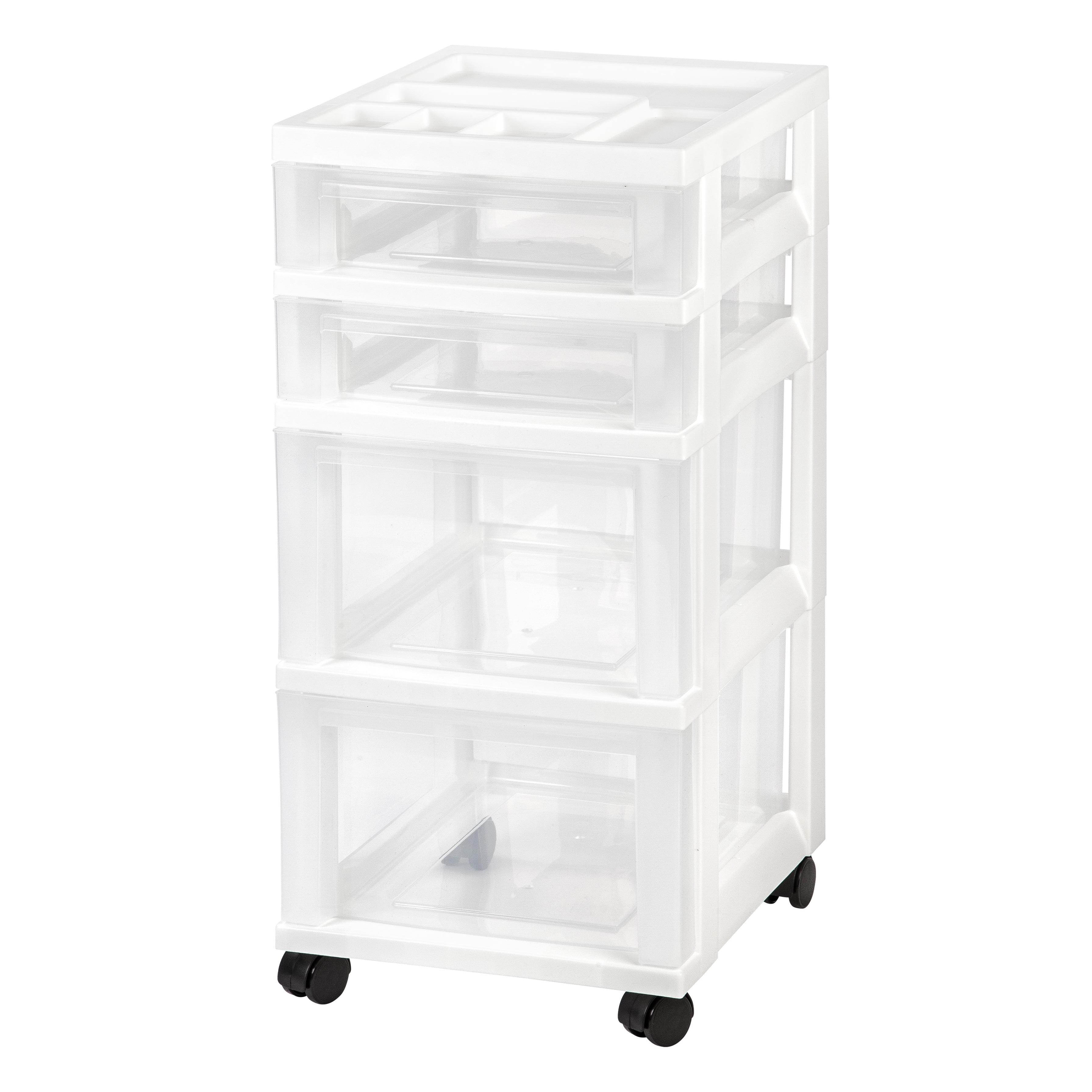 IRIS Craft Organizers and Storage, Rolling Storage Cart for Classroom Supplies, Storage Organizer for Art Supplies