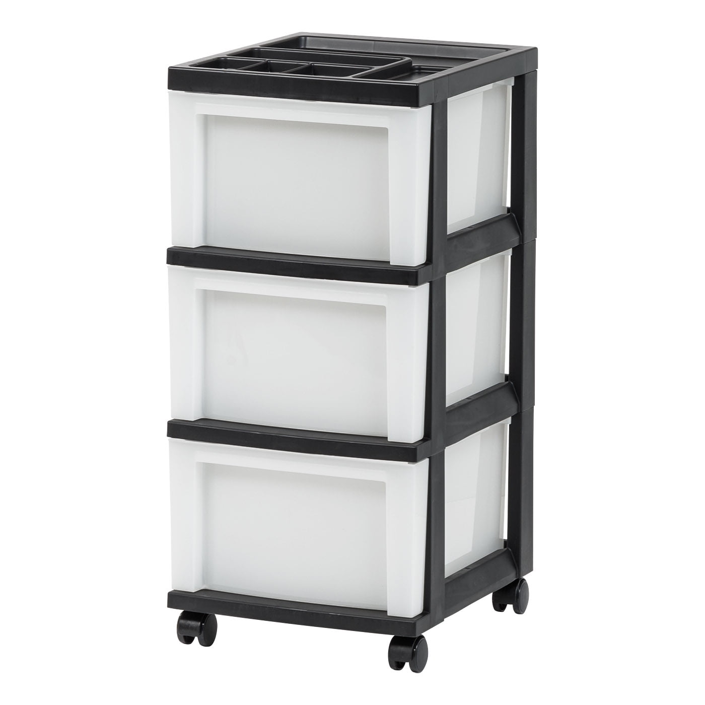 IRIS Craft Plastic Organizers and Storage, Rolling Storage Cart for Classroom Supplies