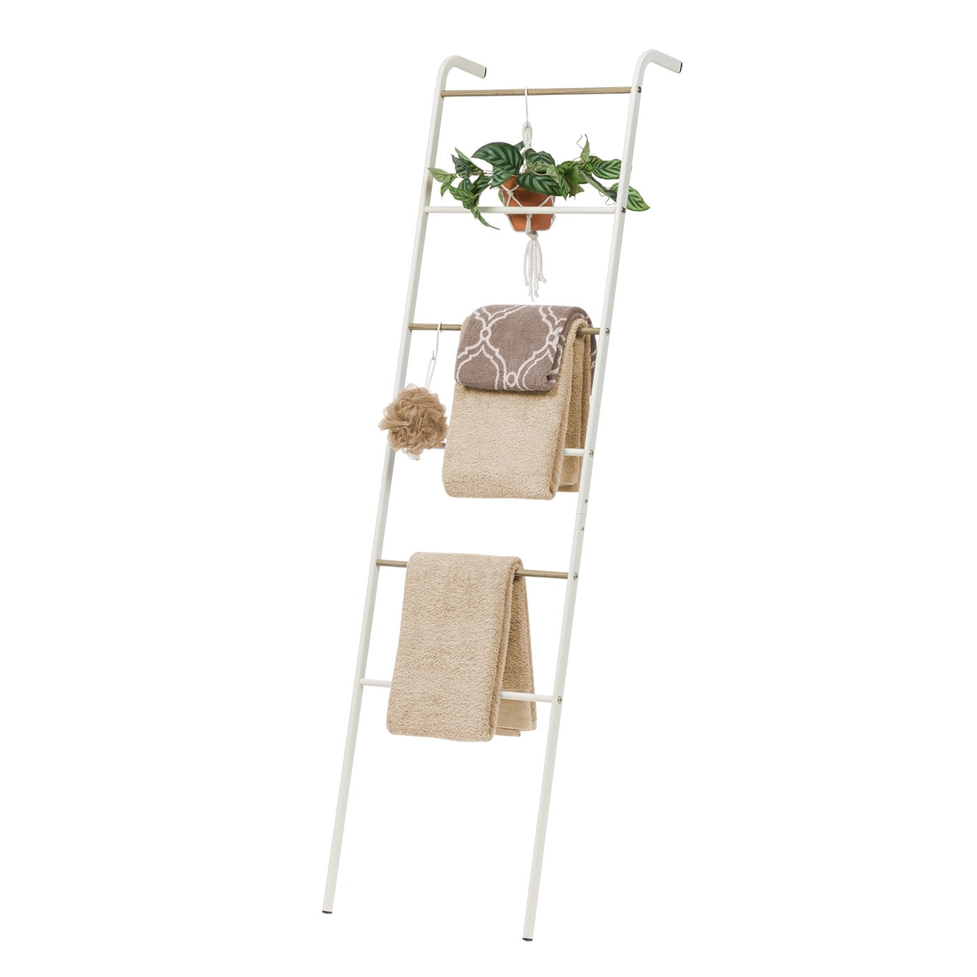 Iris USA Foldable Clothes Drying Rack with Extendable Rods for Large Laundry Loads