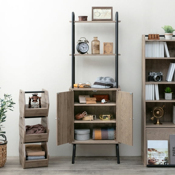 IRIS USA Industrial Series for Small Spaces, Cabinet, Wood