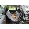 thumbnail image 1 of IRIS USA Large Dog Car Seat Hammock Cover, Water Resistant, Gray Striped, 1 of 4