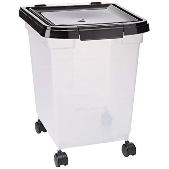 IRIS USA Nesting Airtight Pet Food Container, Large,Individual,25-Pounds