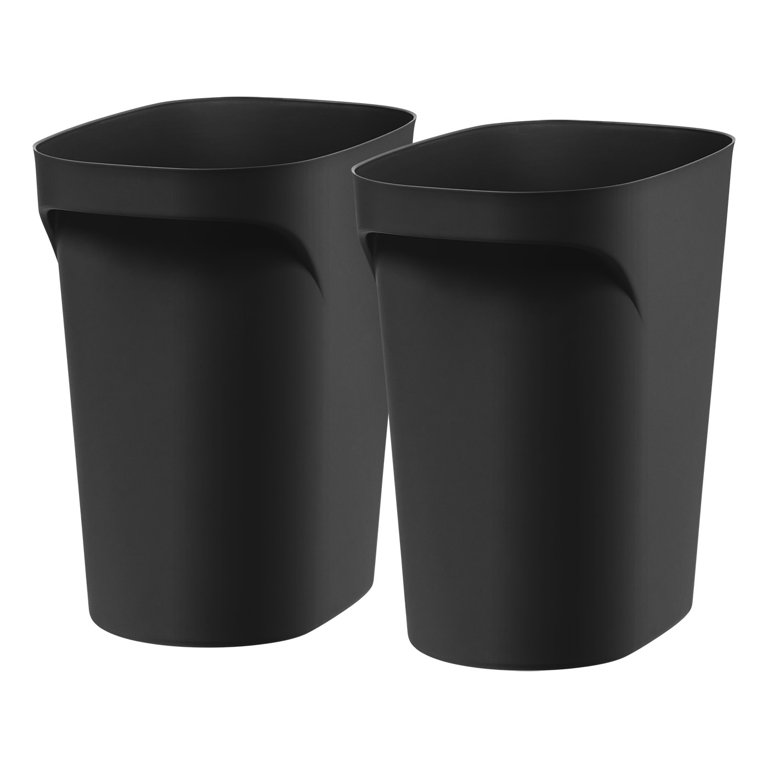 Iris Usa 6 Gallon / 24 Quart Plastic Wastebasket Trash Cans For