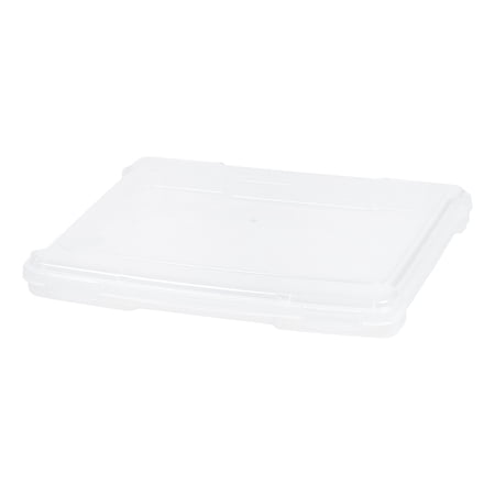 IRIS USA Slim Portable Project Case Storage, Clear