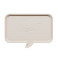 thumbnail image 1 of IRIS USA Small "WOOF" Feeding Mat for Dog or Cat, Ivory, 1 of 6