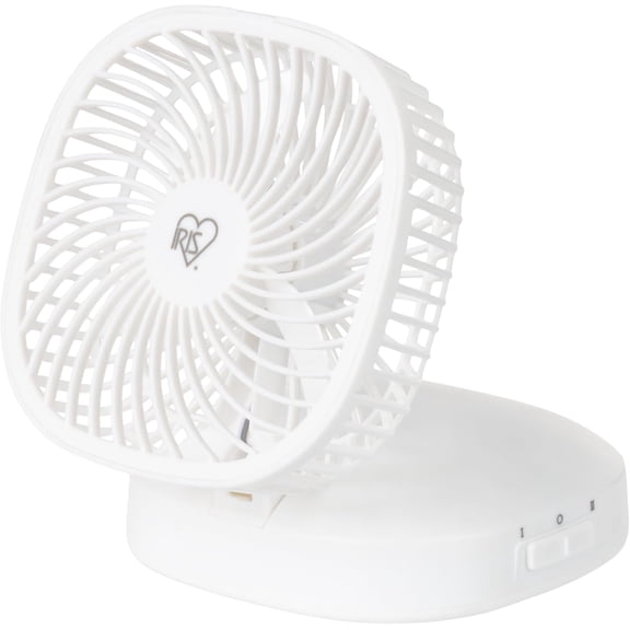 IRIS USA WOOZOO 5" Battery Operated Small Compact Foldable Portable Travel Fan