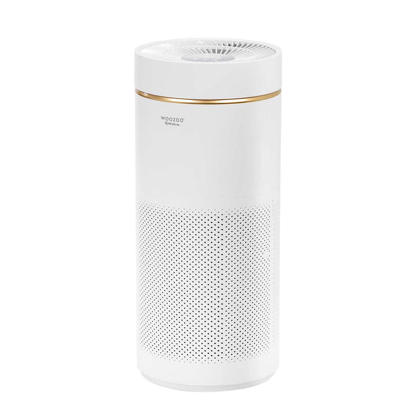 White and Gold HEPA Filter Energy Star Air Purifier