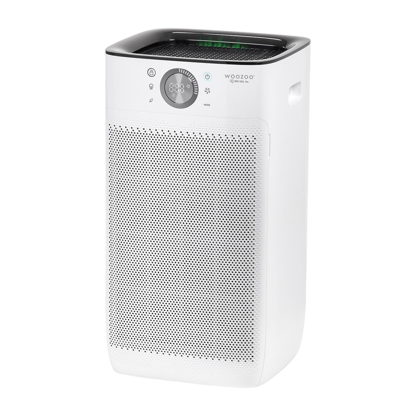 Large White HEPA Air Purifier with Odor Absorbing Filter