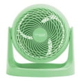 thumbnail image 1 of IRIS USA WOOZOO Fan, Circulator Fan, Table Air Circulator, Desk Fan, Fan for Bedroom, 3 Speeds, 52ft Max Air Distance, 11.5 Inches, 360° Adjustable Tilt, 30 db Low Noise, Green, 1 of 6
