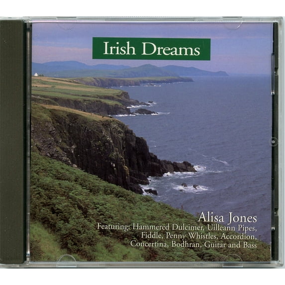 IRISH DREAMS celtic instruments with dulcimer Alisa Jones CD NEW
