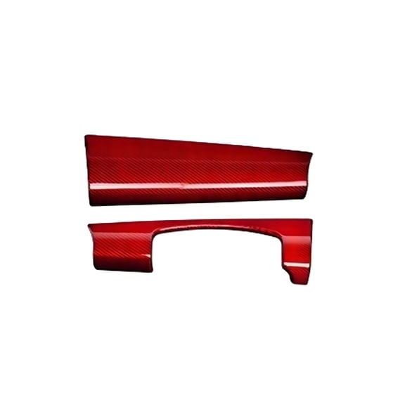 IRNUDENY Carbon Fibre Decorative Cover Compatible for MINI -ONE -Cooper S F55 F56 F57 2015-2021 Car Interior Sticker Modification Accessories