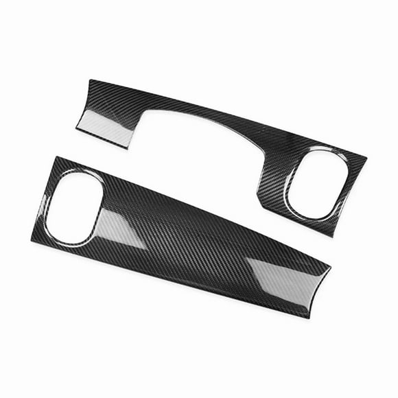 IRNUDENY Console Panel Cover Sticker Compatible for Mini Cooper F55 F56 F57 2019-2022 Carbon Fiber Car Styling Interior Accessories