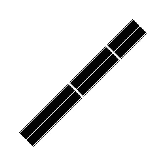 IRNUDENY Hood Roof Tail Whole Racing Sport Styling Stripes Line Stickers Compatible for Mustang EcoBosst Shelby GT T Car Modification Stickers Accessories