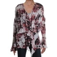 thumbnail image 1 of IRO Womens Floral Ruffled Blouse, 1 of 2