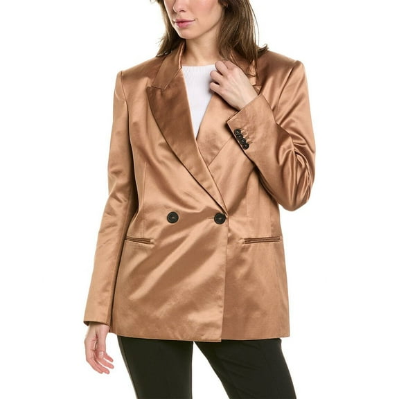 IRO womens    Jacket Blazer, 38, Gold