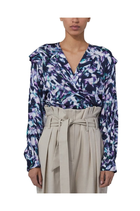 womens Kute Top, 36, Navy