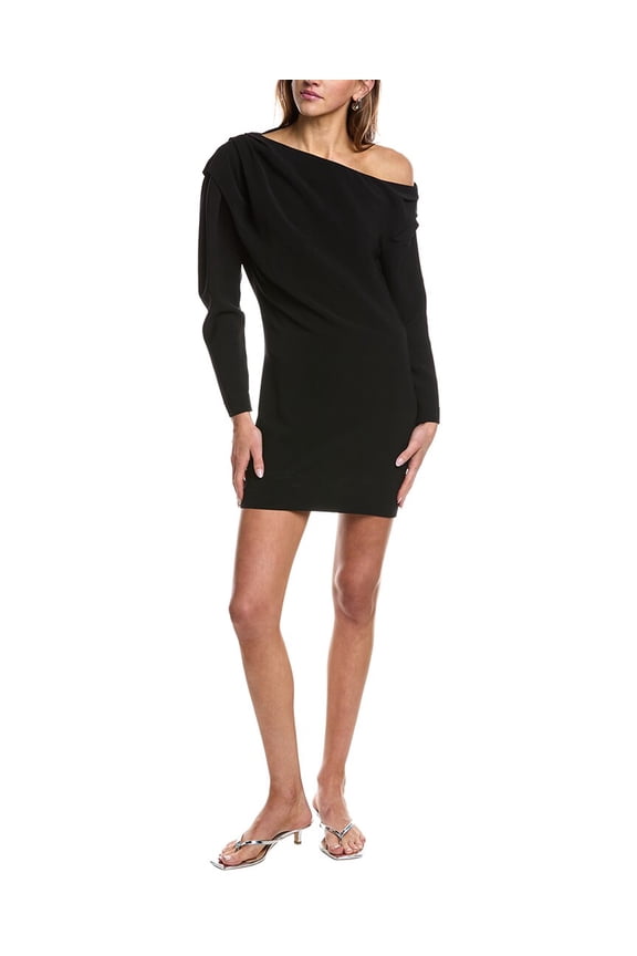 womens Neyo Mini Dress, 34, Black