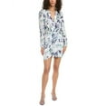 thumbnail image 1 of IRO womens  Silk-Blend Mini Dress, 36, Green, 1 of 3